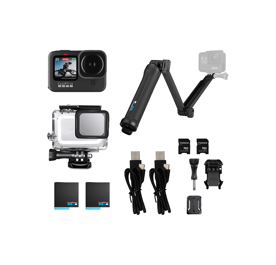 [レンタル] GoPro HERO9 Black 初心者セット | ゴープロ/GoProレンタル